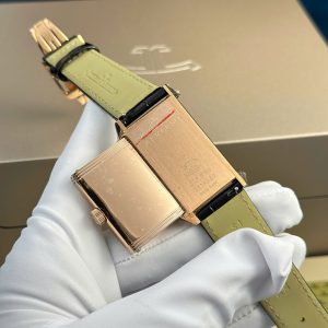 Đồng Hồ Jaeger LeCoultre Chế Tác Master Reverso Tribute Monoface Small Seconds Dây Da 27.4x45 (2)