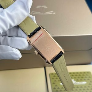 Đồng Hồ Jaeger LeCoultre Chế Tác Master Reverso Tribute Monoface Small Seconds Dây Da 27.4x45 (2)