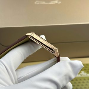 Đồng Hồ Jaeger LeCoultre Chế Tác Vỏ Mạ Vàng Hồng Dây Da Nhà Máy MG 27.4×45 (2)