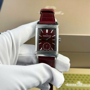 Đồng Hồ Jaeger LeCoultre Replica 11 Màu Đỏ Dây Da Nhà Máy MG 27.4×45 (2)