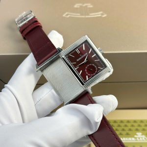 Đồng Hồ Jaeger LeCoultre Replica 11 Màu Đỏ Dây Da Nhà Máy MG 27.4×45 (2)