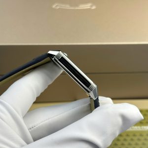 Đồng Hồ Jaeger LeCoultre Replica Cao Cấp Màu Xanh Blue Dây Da Xưởng MG 27.4×45 (2)