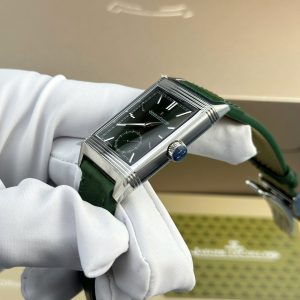 Đồng Hồ Jaeger LeCoultre Replica Cao Cấp Màu Xanh Lá Cây Dây Da Nhà Máy MG 27.4×45 (2)