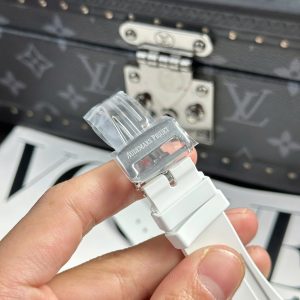 Đồng Hồ Nam Audemars Piguet Royal Oak 15500 Replica 11 Màu Trắng Nhà Máy APS 41mm (2)