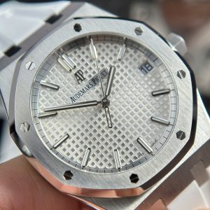 Đồng Hồ Nam Audemars Piguet Royal Oak 15500 Replica 11 Màu Trắng Nhà Máy APS 41mm (2)
