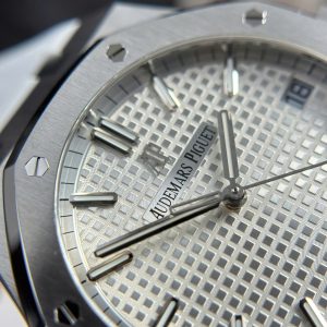 Đồng Hồ Nam Audemars Piguet Royal Oak 15500 Replica 11 Màu Trắng Nhà Máy APS 41mm (2)