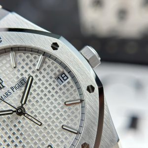Đồng Hồ Nam Audemars Piguet Royal Oak 15500 Replica 11 Màu Trắng Nhà Máy APS 41mm (2)