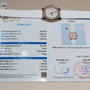 Đồng Hồ Nữ Patek Philippe Aquanaut 5067 Chế Tác Đính Moissanite Nhà Máy PPF 35,6mm (6)