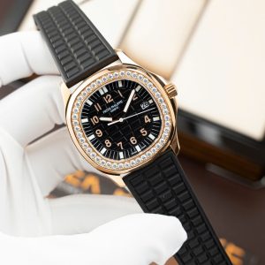 Đồng Hồ Nữ Patek Philippe Aquanaut 5067 Đính Moissanite Nhà Máy PPF Chế Tác 35,6mm (13)