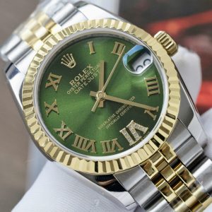 Đồng Hồ Nữ Rolex DateJust Rep 11 Máy Thuỵ Sỹ Automatic Dây Đeo Jubilee 31mm (7)