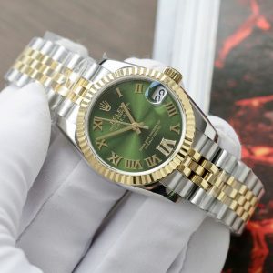 Đồng Hồ Nữ Rolex DateJust Rep 11 Máy Thuỵ Sỹ Automatic Dây Đeo Jubilee 31mm (7)