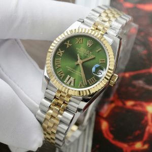 Đồng Hồ Nữ Rolex DateJust Rep 11 Máy Thuỵ Sỹ Automatic Dây Đeo Jubilee 31mm (7)