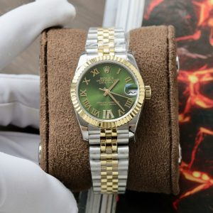 Đồng Hồ Nữ Rolex DateJust Rep 11 Máy Thuỵ Sỹ Automatic Dây Đeo Jubilee 31mm (7)