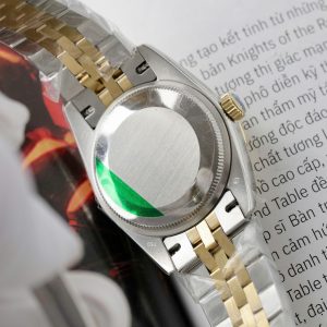 Đồng Hồ Nữ Rolex DateJust Rep 11 Máy Thuỵ Sỹ Automatic Mặt Xanh Lá Cây 31mm (8)