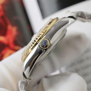 Đồng Hồ Nữ Rolex DateJust Rep 11 Máy Thuỵ Sỹ Automatic Mặt Xanh Lá Cây 31mm (8)