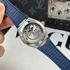 Đồng Hồ Omega Constellation Replica 11 Viền Gốm Xanh Blue Nhà Máy VS 41mm (2)
