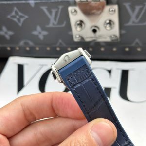 Đồng Hồ Omega Constellation Replica 11 Viền Gốm Xanh Blue Nhà Máy VS 41mm (2)