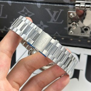 Đồng Hồ Omega Seamaster Co-Axial Replica 11 Mặt Xanh Blue Nhà Máy VS 41mm (2)