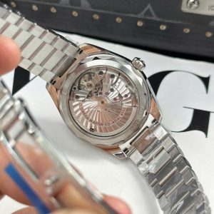 Đồng Hồ Omega Seamaster Co-Axial Replica 11 Mặt Xanh Blue Nhà Máy VS 41mm