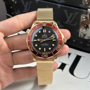 Đồng Hồ Omega Seamaster Diver 300M Bronze Gold Replica 11 VFS 42mm (12)