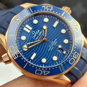 Đồng Hồ Omega Seamaster Diver 300M Replica Cao Cấp Màu Xanh Dương Xưởng VS 42mm (1)