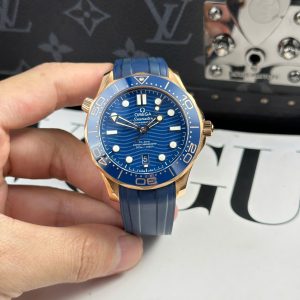 Đồng Hồ Omega Seamaster Diver 300M Replica Cao Cấp Màu Xanh Dương Xưởng VS 42mm (1)