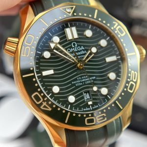 Đồng Hồ Omega Seamaster Diver 300M Replica Cao Cấp Màu Xanh Lá Cây Xưởng VS 42mm (11)