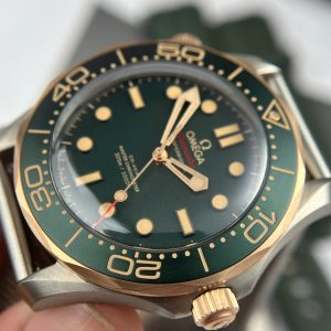 Đồng Hồ Omega Seamaster Driver 300 Replica Mặt Xanh Green Full Set Nhà Máy VS 42mm (10)