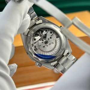 Đồng Hồ Omega Seamaster Planet Ocean 600M Replica 11 Dây Kim Loại VSF 43 (2)
