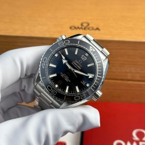 Đồng Hồ Omega Seamaster Planet Ocean 600M Replica 11 Dây Kim Loại VSF 43 (2)