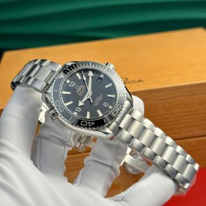 Đồng Hồ Omega Seamaster Planet Ocean 600M Replica 11 Dây Kim Loại VSF 43 (2)