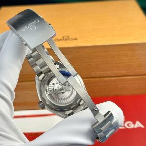 Đồng Hồ Omega Seamaster Planet Ocean 600M Replica 11 Dây Kim Loại VSF 43 (2)