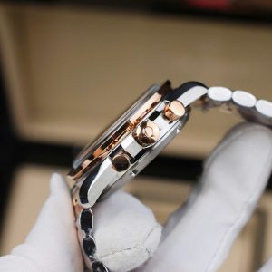 Đồng Hồ Omega SpeedMaster Chế Tác MoonWatch Demi Vàng Hồng 42mm (2)