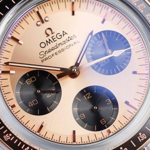 Đồng Hồ Omega SpeedMaster Chế Tác MoonWatch Demi Vàng Hồng 42mm (2)