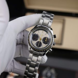 Đồng Hồ Omega Speedmaster Replica Cao Cấp Racing Chronograph Mặt Xám 40mm (2)