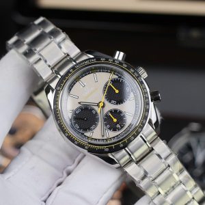 Đồng Hồ Omega Speedmaster Replica Cao Cấp Racing Chronograph Mặt Xám 40mm (2)