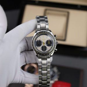 Đồng Hồ Omega Speedmaster Replica Cao Cấp Racing Chronograph Mặt Xám 40mm (2)