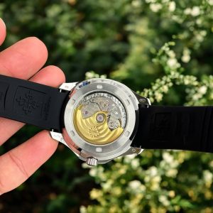 Đồng Hồ Patek Philippe Aquanaut 5261 Rep 1 1 Mặt Số Đen Dây Cao Su 40mm (2)