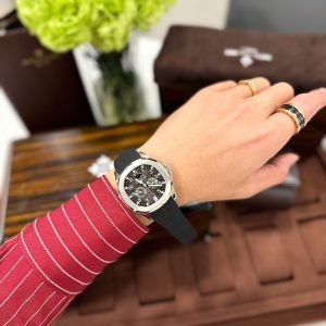 Đồng Hồ Patek Philippe Aquanaut 5261G Mặt Số Xám Replica Cao Cấp Nhất 40mm (1)