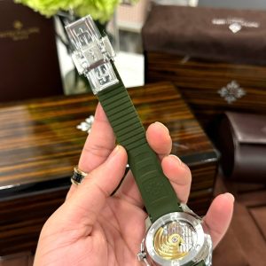 Đồng Hồ Patek Philippe Aquanaut 5261G Màu Xanh Lá Cây Replica Cao Cấp Nhất 40mm (3)