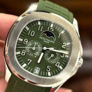 Đồng Hồ Patek Philippe Aquanaut 5261G Màu Xanh Lá Cây Replica Cao Cấp Nhất 40mm (3)