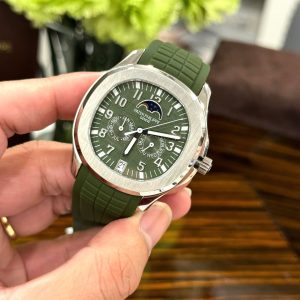 Đồng Hồ Patek Philippe Aquanaut 5261G Màu Xanh Lá Cây Replica Cao Cấp Nhất 40mm (3)