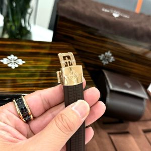 Đồng Hồ Patek Philippe Aquanaut 5261R Mặt Số Chocolate Replica Cao Cấp Nhất 40mm (4)