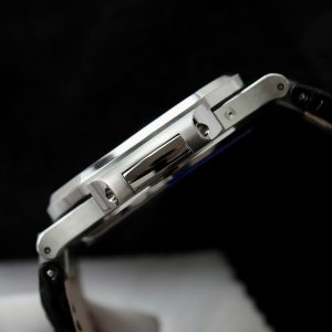 Đồng Hồ Patek Philippe Chế Tác Nautilus 5724 Mặt Xám Dây Da Nhà Máy PPF 40mm (2)