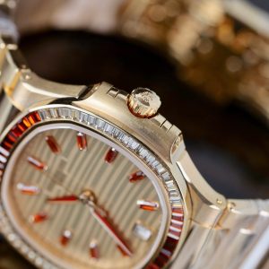 Đồng Hồ Patek Philippe Chế Tác Nautilus 7118-1300R Bọc Vàng Hồng 35 (2)