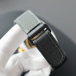 Đồng Hồ Richard Mille Fake 11 RM88 Smiley Dây Vải Nato Màu Xám 42mm (2)