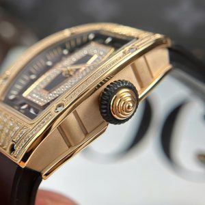 Đồng Hồ Richard Mille RM07-01 Replica 11 Nữ Đính Đá Dây Cao Su Xưởng ZF 36mm (11)