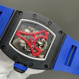 Đồng Hồ Richard Mille RM52-03 Paris Saint-Germain Tourbillon Rep 1 1 Gốm Đen 40x48mm (1)