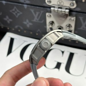 Đồng Hồ Richard Mille Replica 11 RM055 Bubba Watson Grey Ceramic Dây Cao Su Nhà Máy ZF 42.7x49 (1)