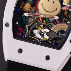 Đồng Hồ Richard Mille Replica 11 RM88 Smiley Dây Vải Nato 42mm (1)
